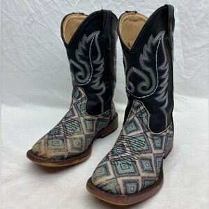Roper western boots for little girls size 11 toddler girl